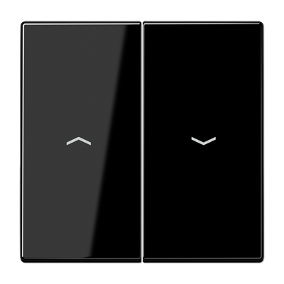 Tecla doble pers. LS color negro
