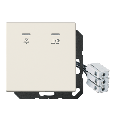 Placa hotel c/ LED, exterior LS bl.