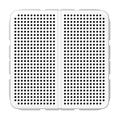 Módulo de altavoz. CD color blanco alpino