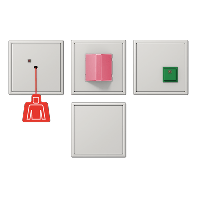 Kit llamada emergencia. LS color gris claro