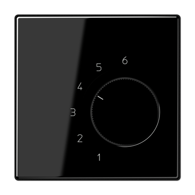 Termostato conmutador. AC 230V. LS color negro