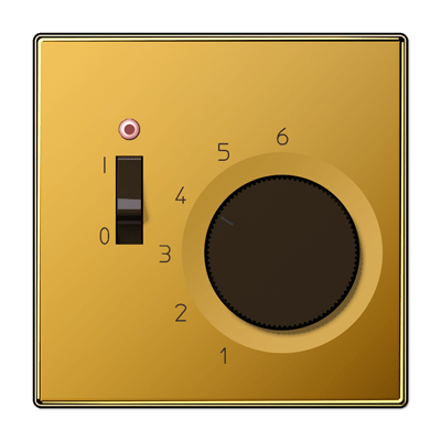 Termostato calef. AC 24V. LS color oro