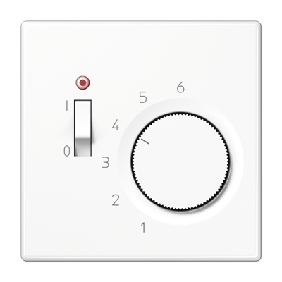 Termostato calef. AC 24V. LS color blanco alpino