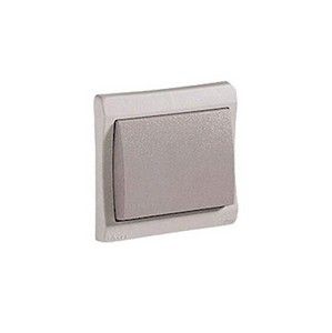 Conmutador Mureva empotrar IP44 Eunea color gris