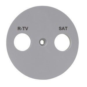 Carátula toma R/TV/SAT de color Blanco