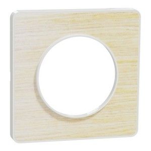 Marco Touch de 1 elemento color Blanco y Madera nórdico
