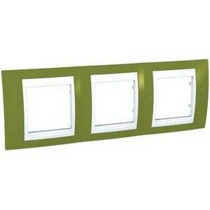 Marco Plus de 3 elementos Blanco polar / Verde pistacho