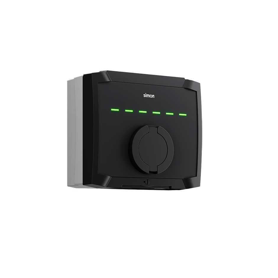 Cargador V.E de pared Toma T2 7,4 kW Monofásico Automático y Diferencial