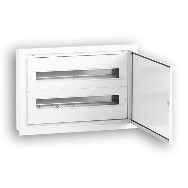 Cx cuadro empotrar metálico (2x24) 48/Mód. P1