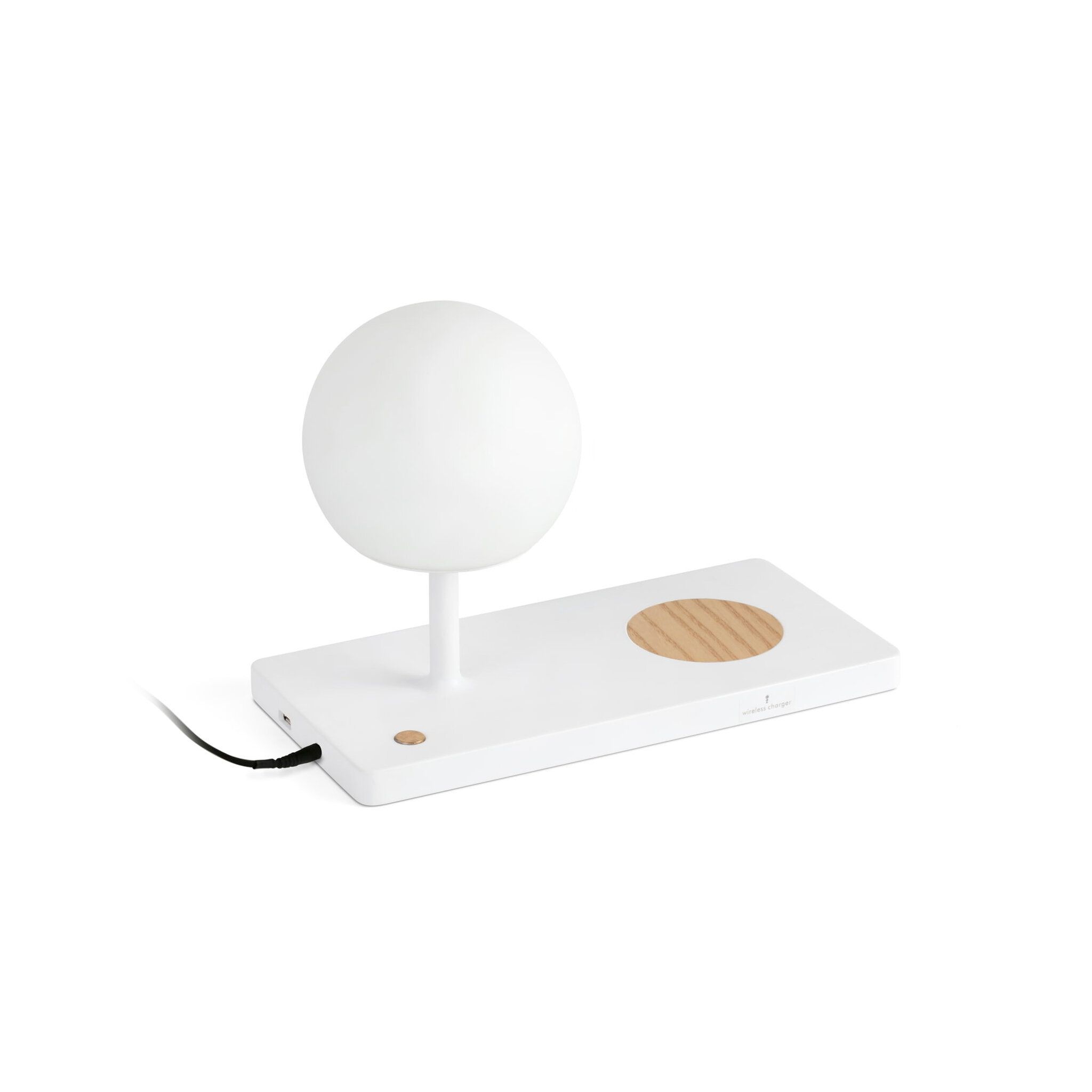 NIKO PC Lámpara sobremesa blanca difusor PC