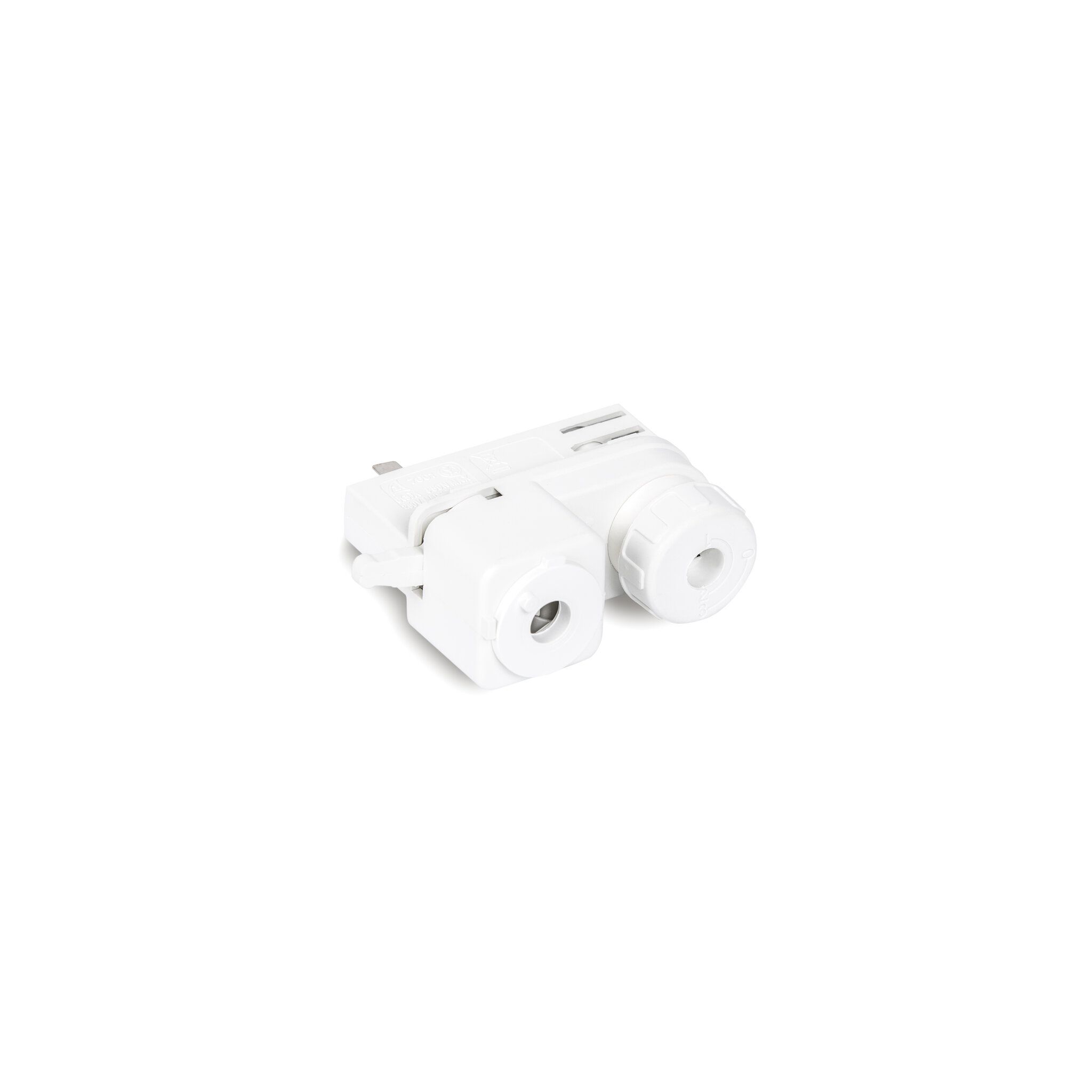 KIT adaptador / conector carril para suspensión color blanco