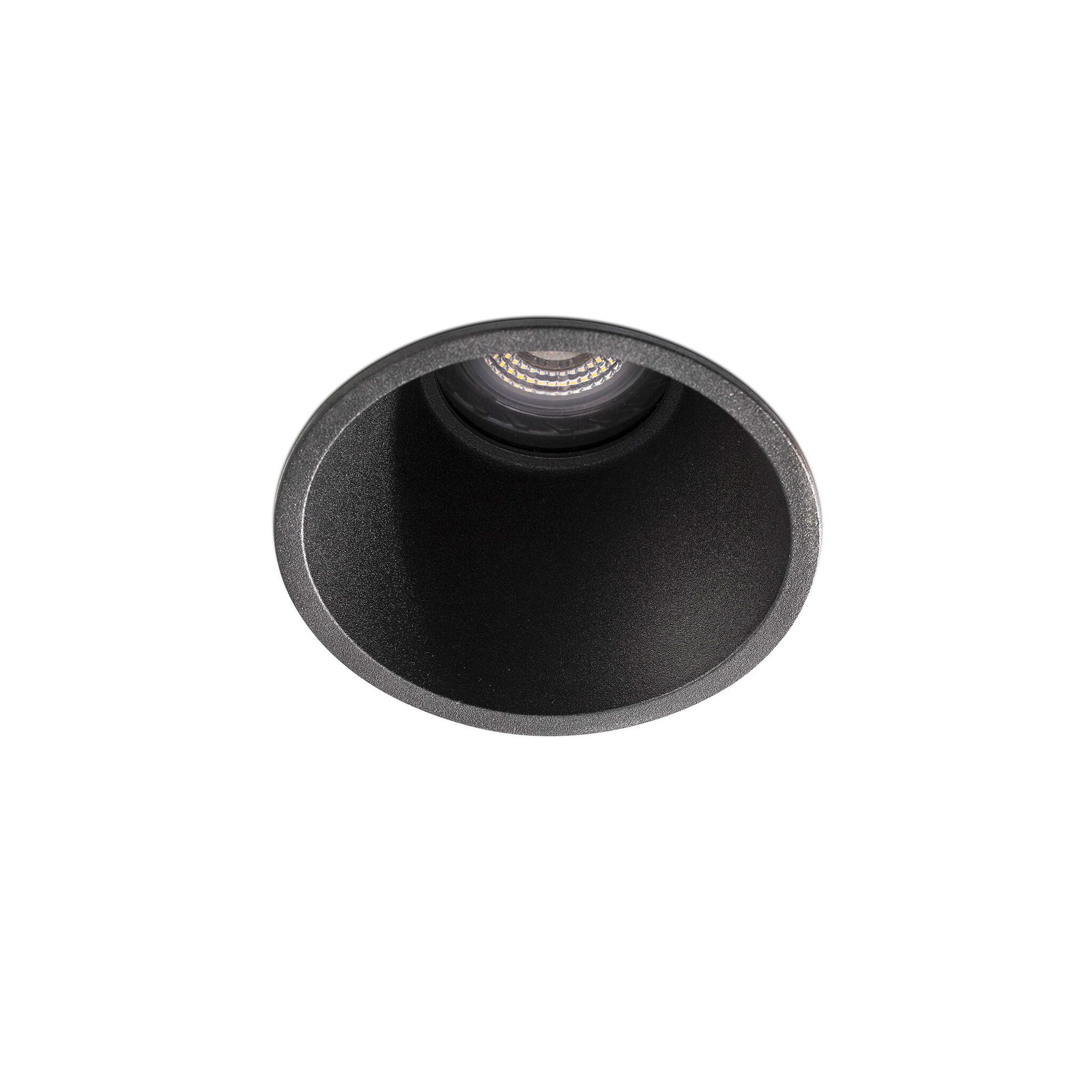 FRESH IP65 Lámpara empotrable negro GU10
