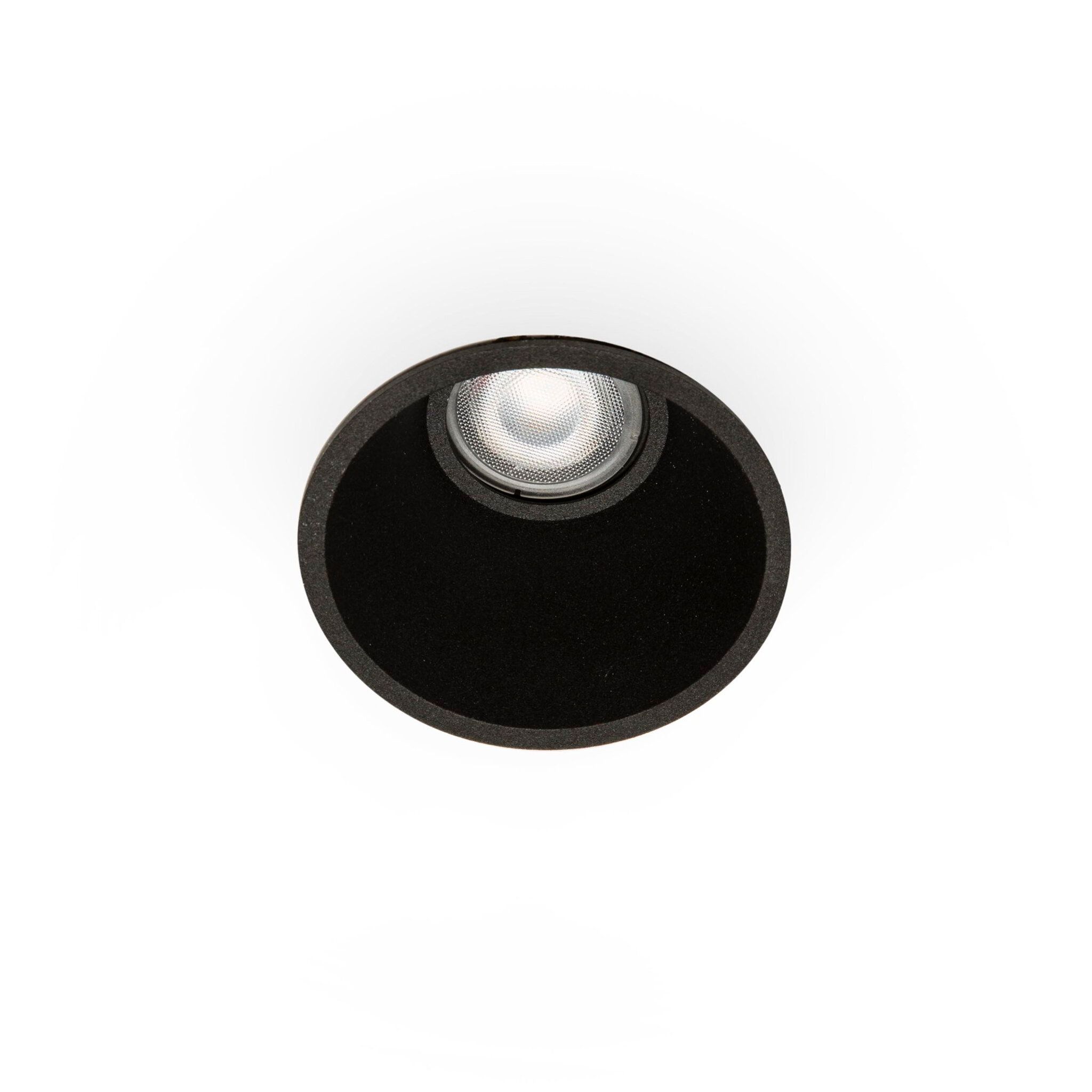 FRESH IP44 Empotrable negro GU10