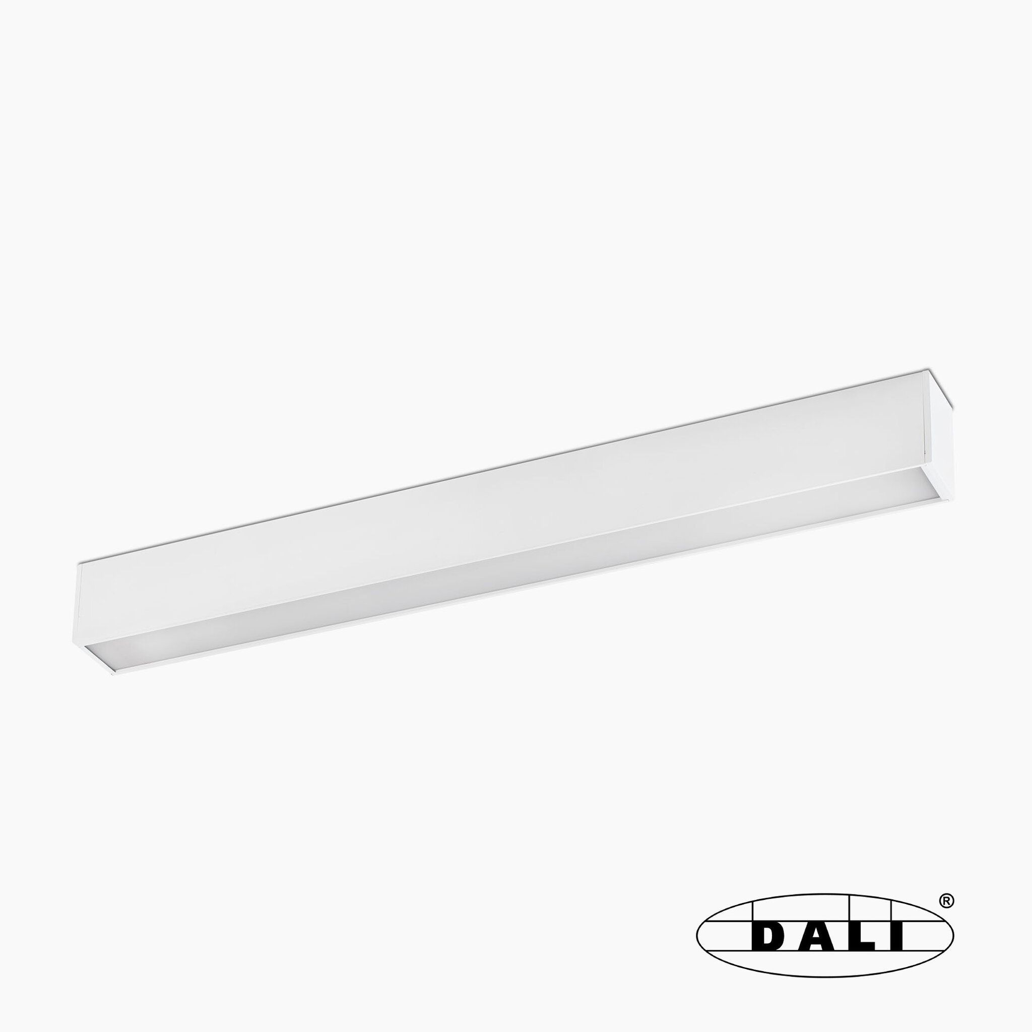 VIA EVO superficie 1130 51W 4000K blanco prismático DALI