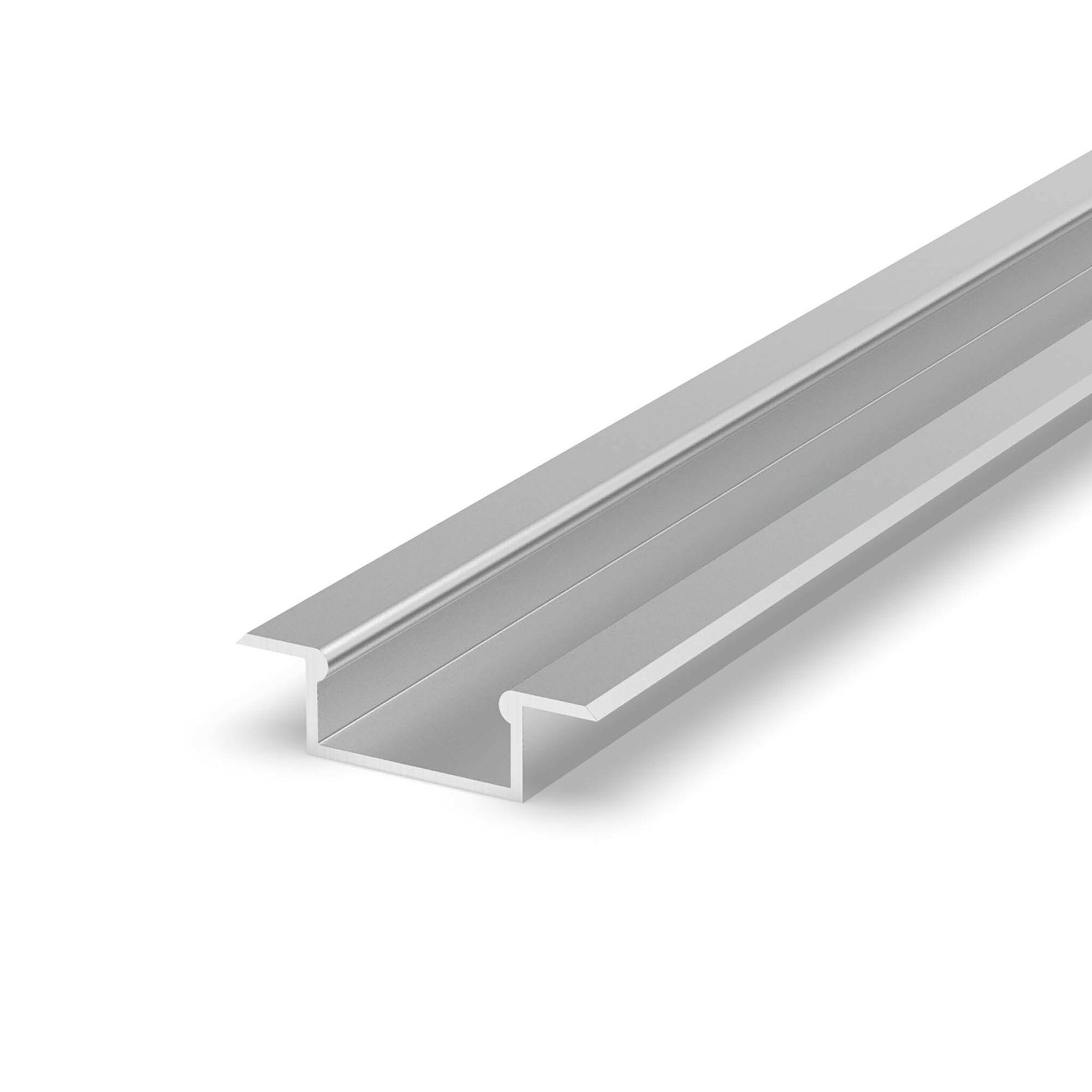 Perfil empotrar 8mm gris 2M