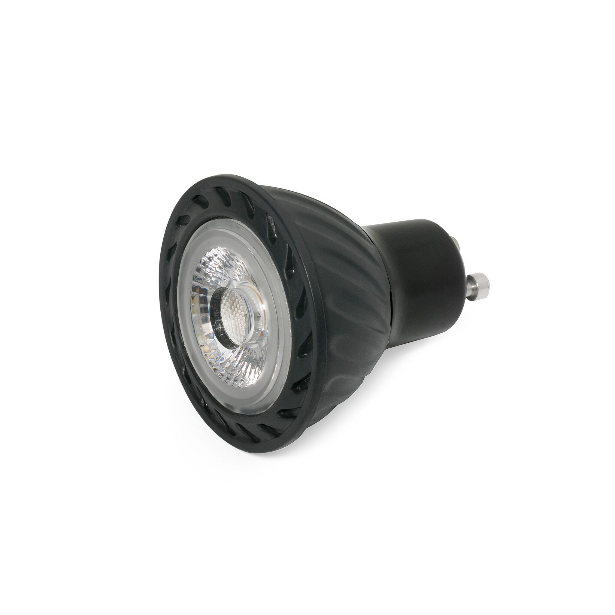 Bombilla GU10 LED 7,7W 2700K 60° color negro