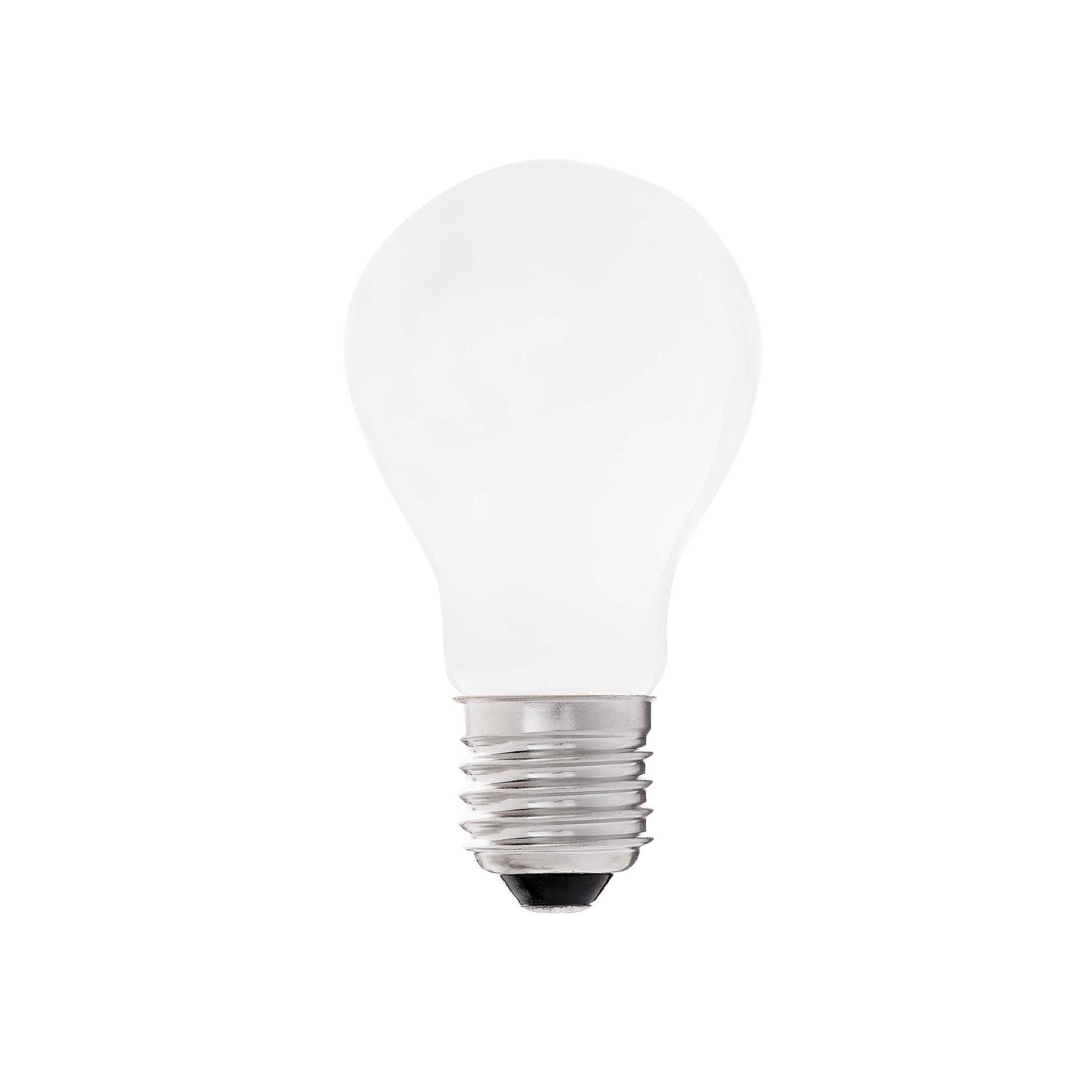 Bombilla estándar mate LED E27 8W 2700K 800Lm