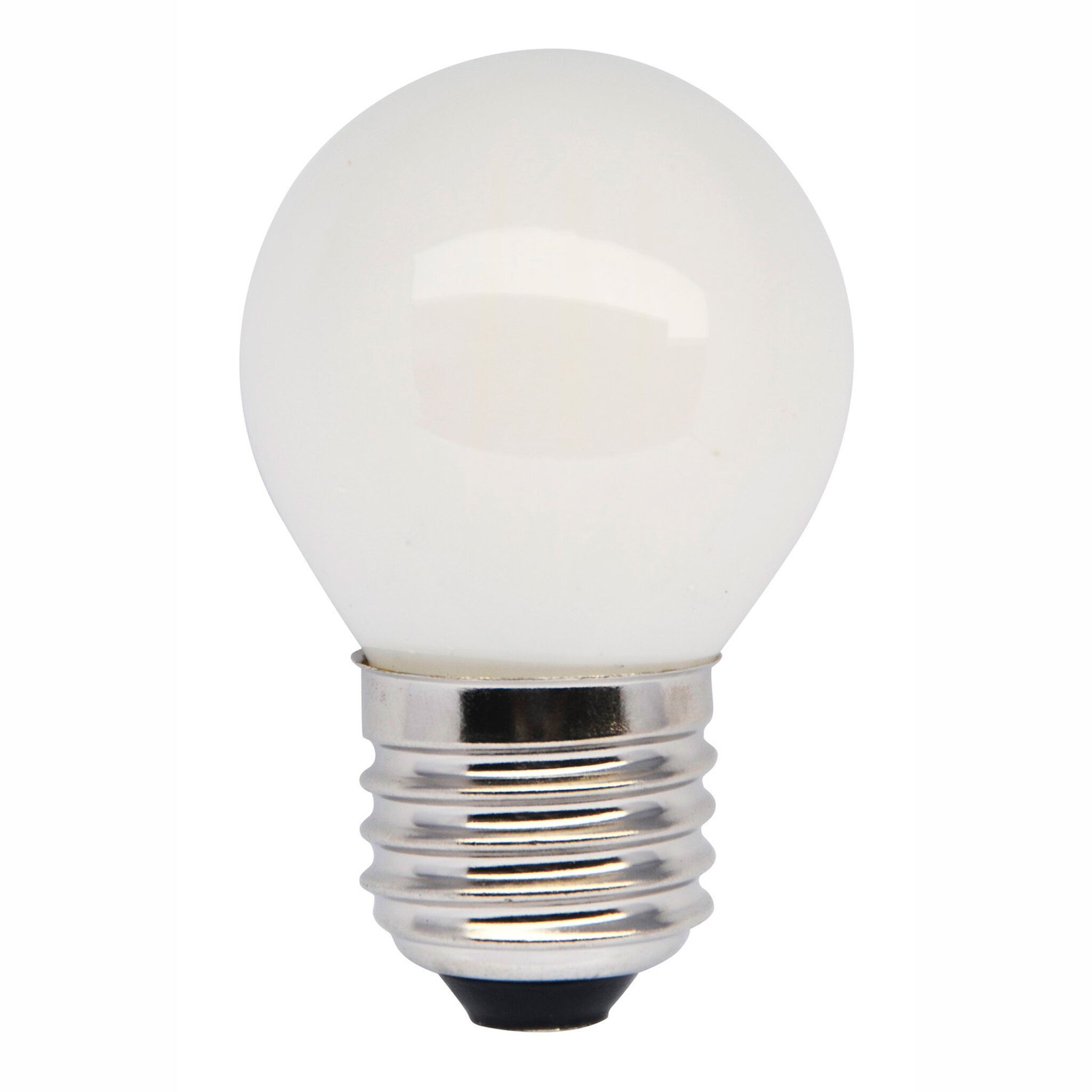 Bombilla G45 E14 mate LED 4,5W 2700K dimable