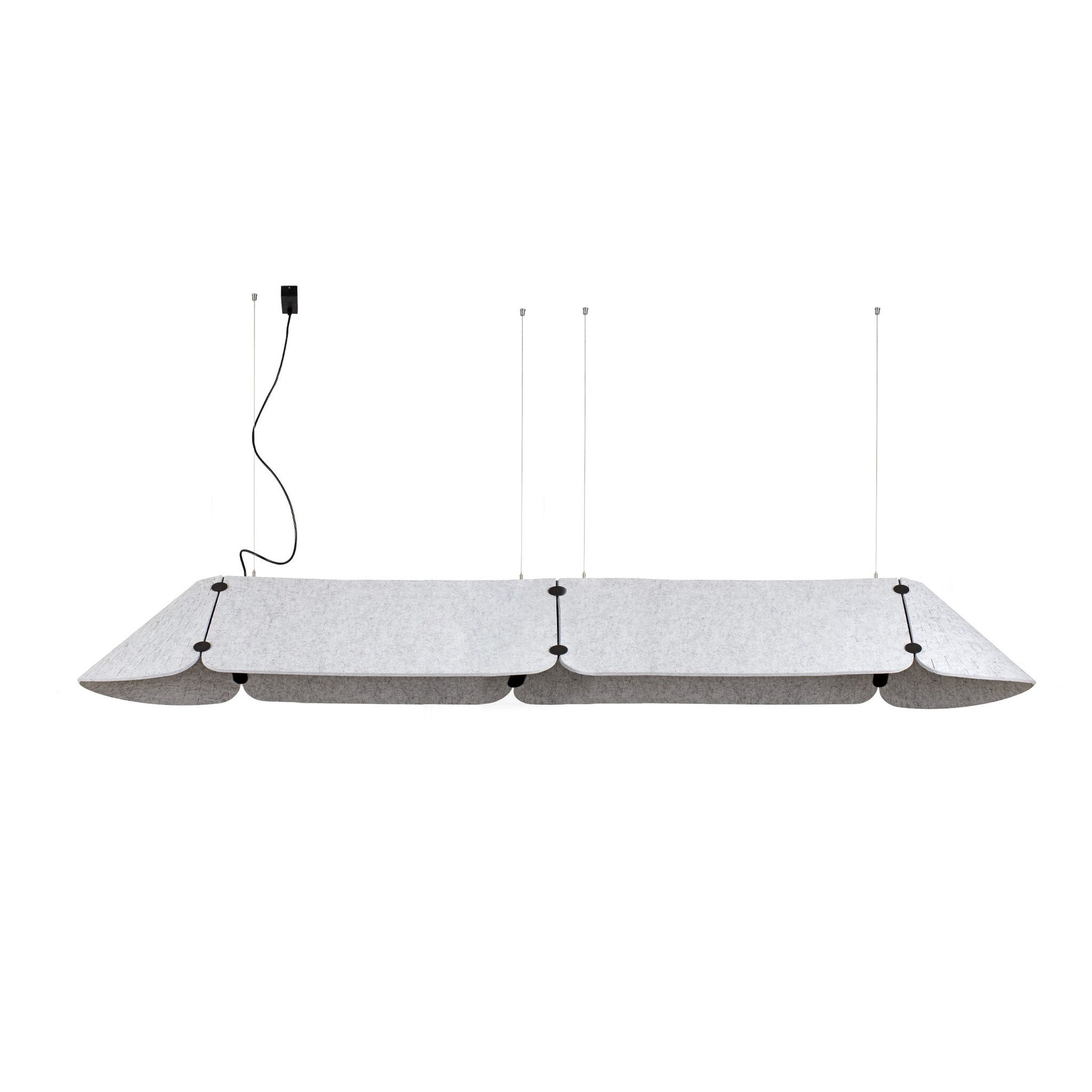 FONOVIA 2400 Lámpara colgante gris 50W 3000K