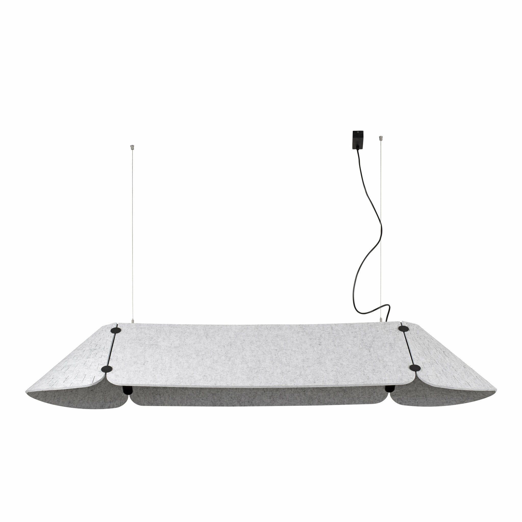 FONOVIA 1560 Lámpara colgante gris 25W 4000K
