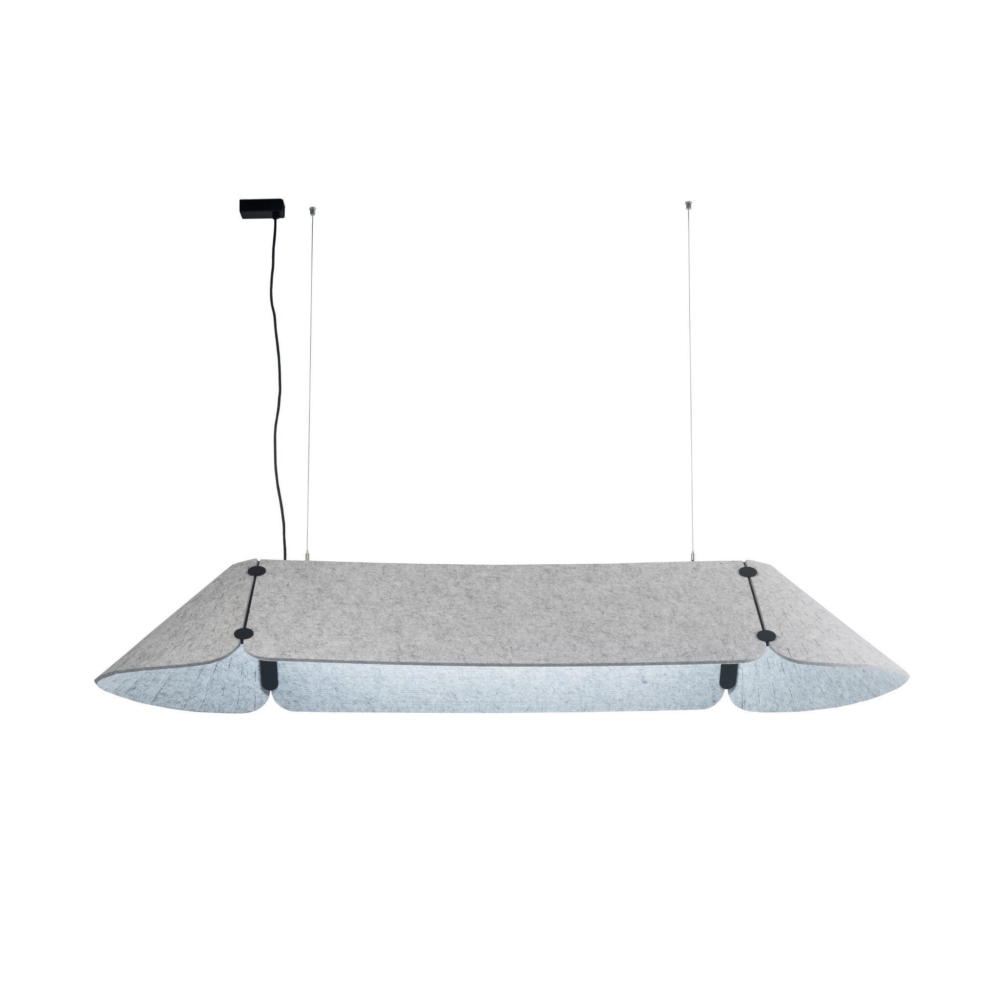 FONOVIA 1560 Lámpara colgante gris 25W 3000K