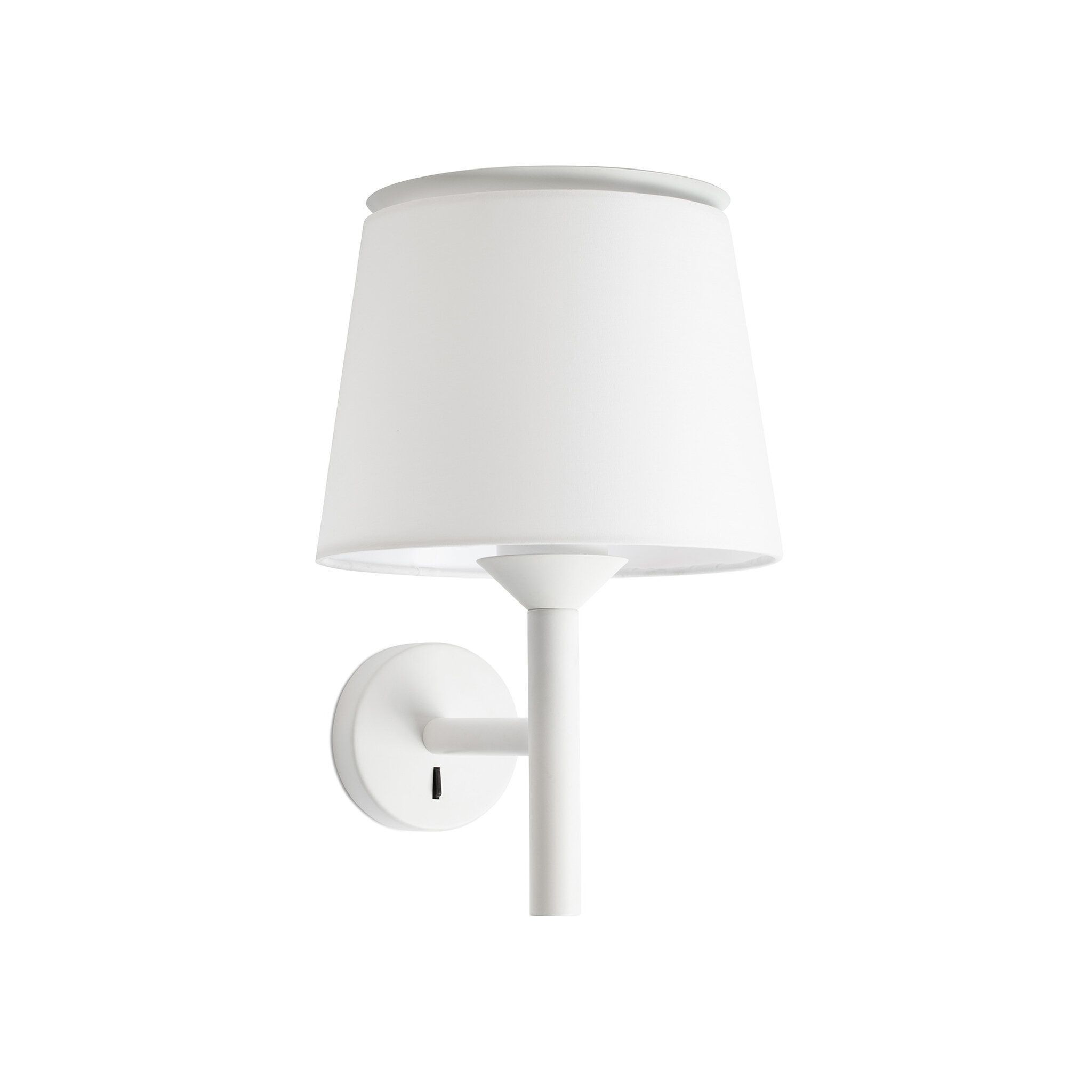 SAVOY Lámpara aplique blanca/blanca