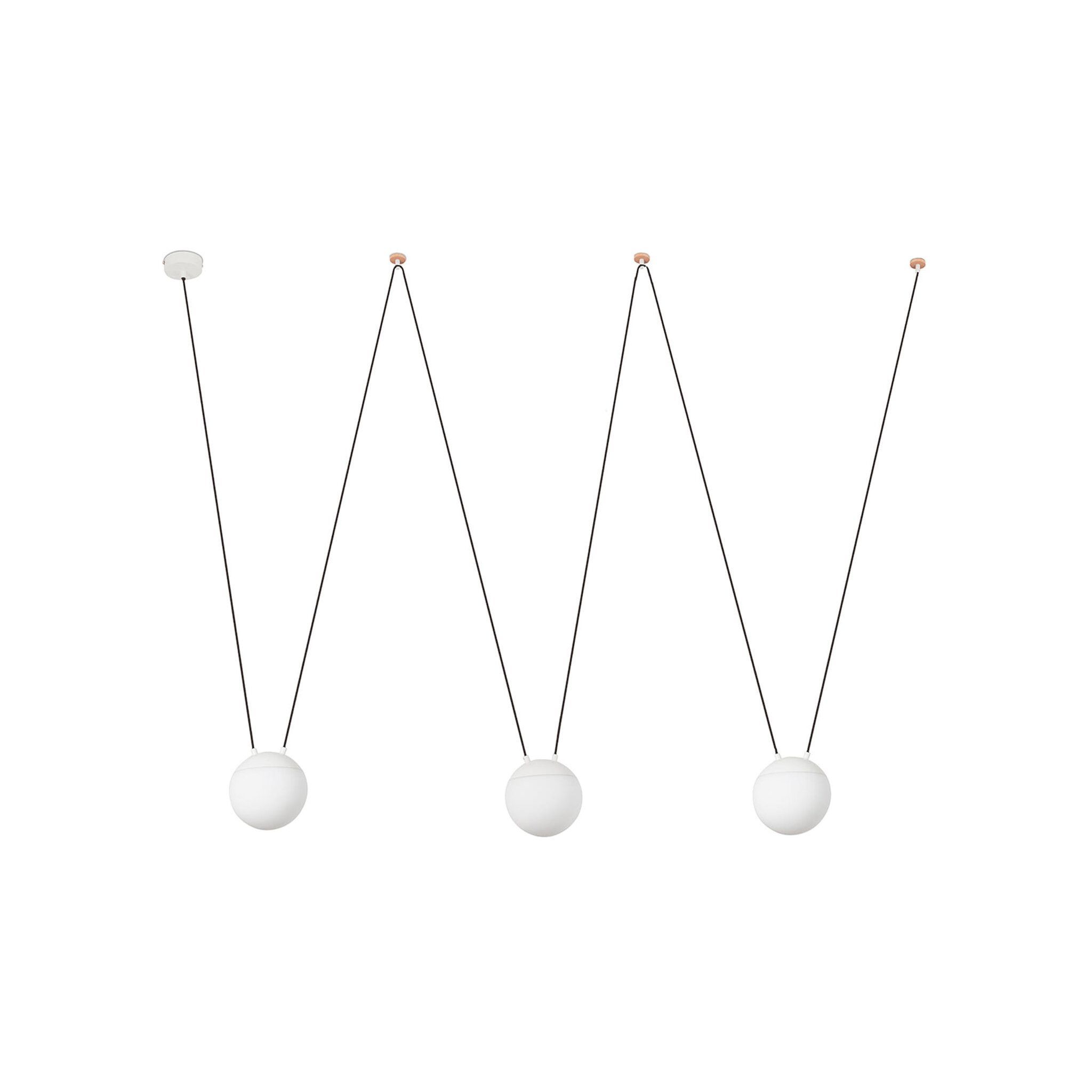 MINE PC SPACE 3L Colgante color blanco