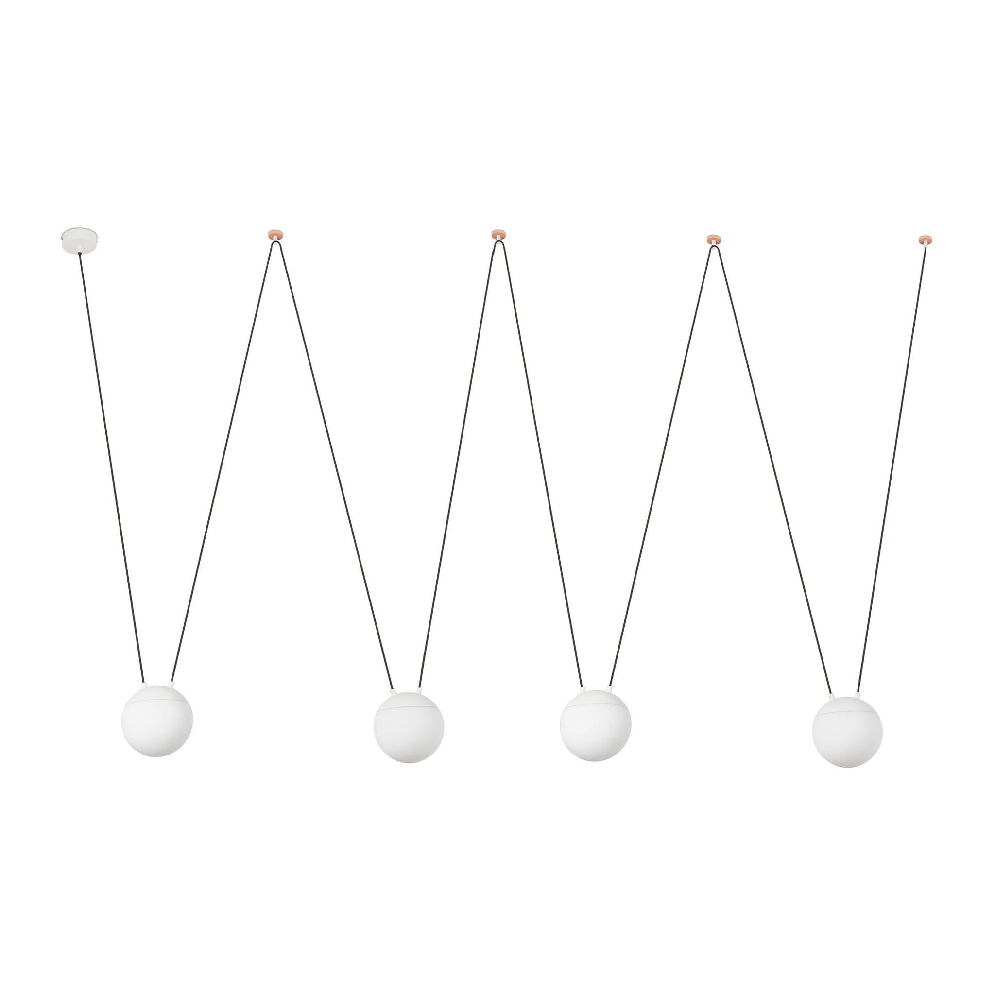 MINE GLASS SPACE 4L Colgante color blanco