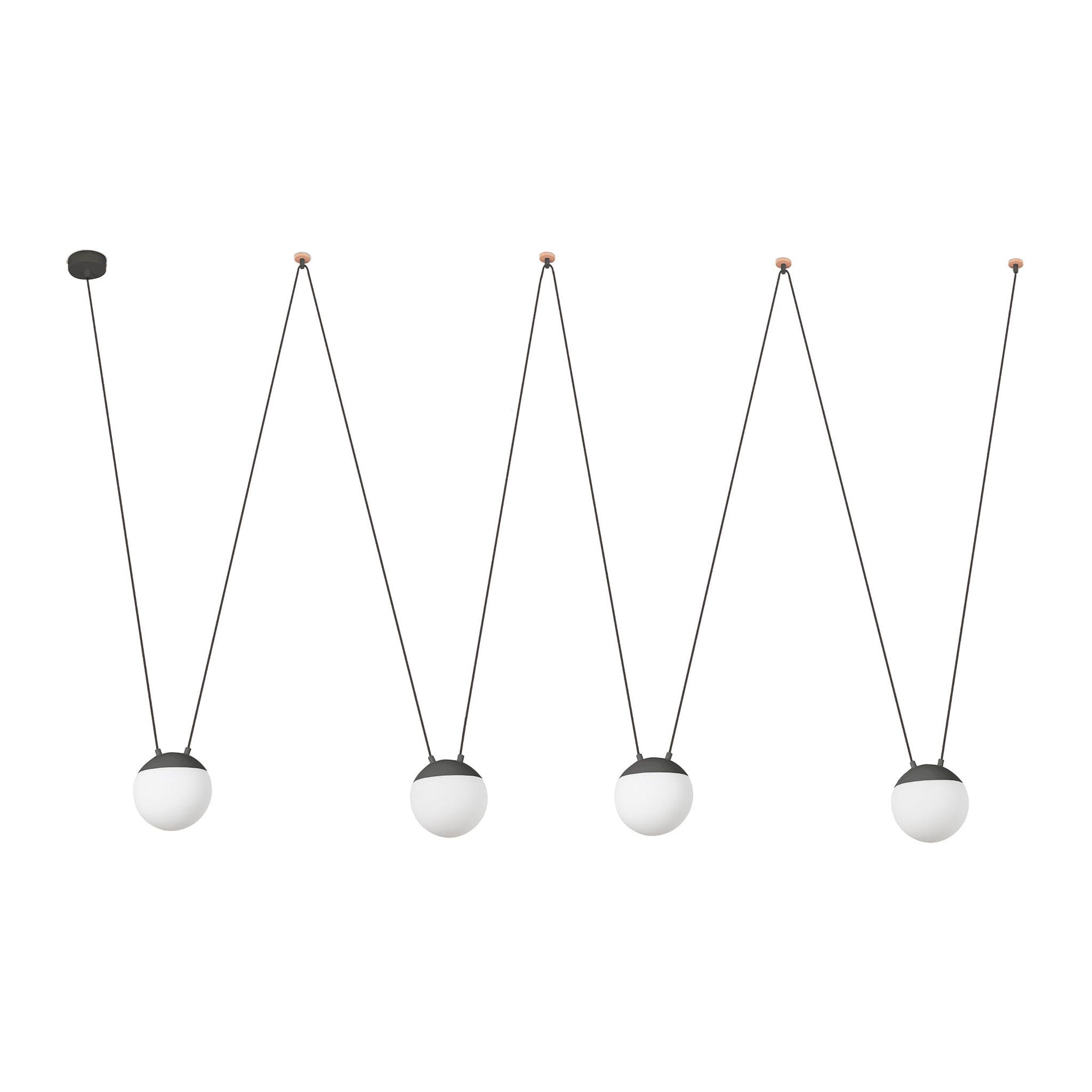 MINE SPACE 4L Colgante color gris