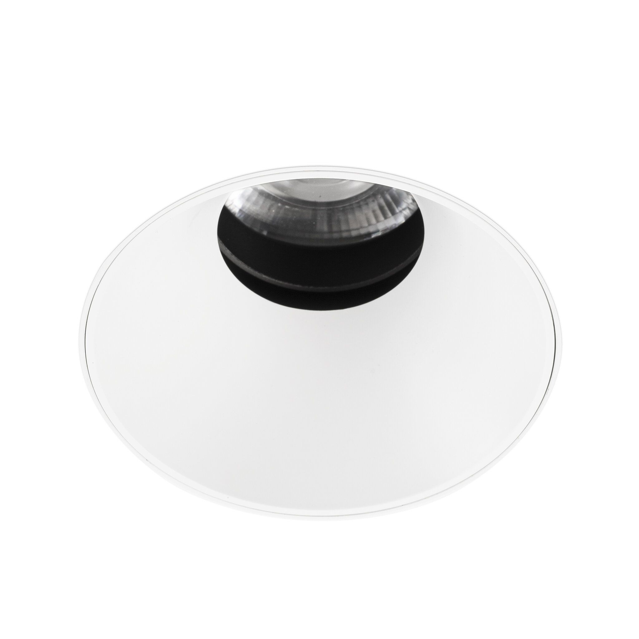 DEEP60 Empotrable redondo sin marco blanco 36° 3000K CRI90 honeycomb