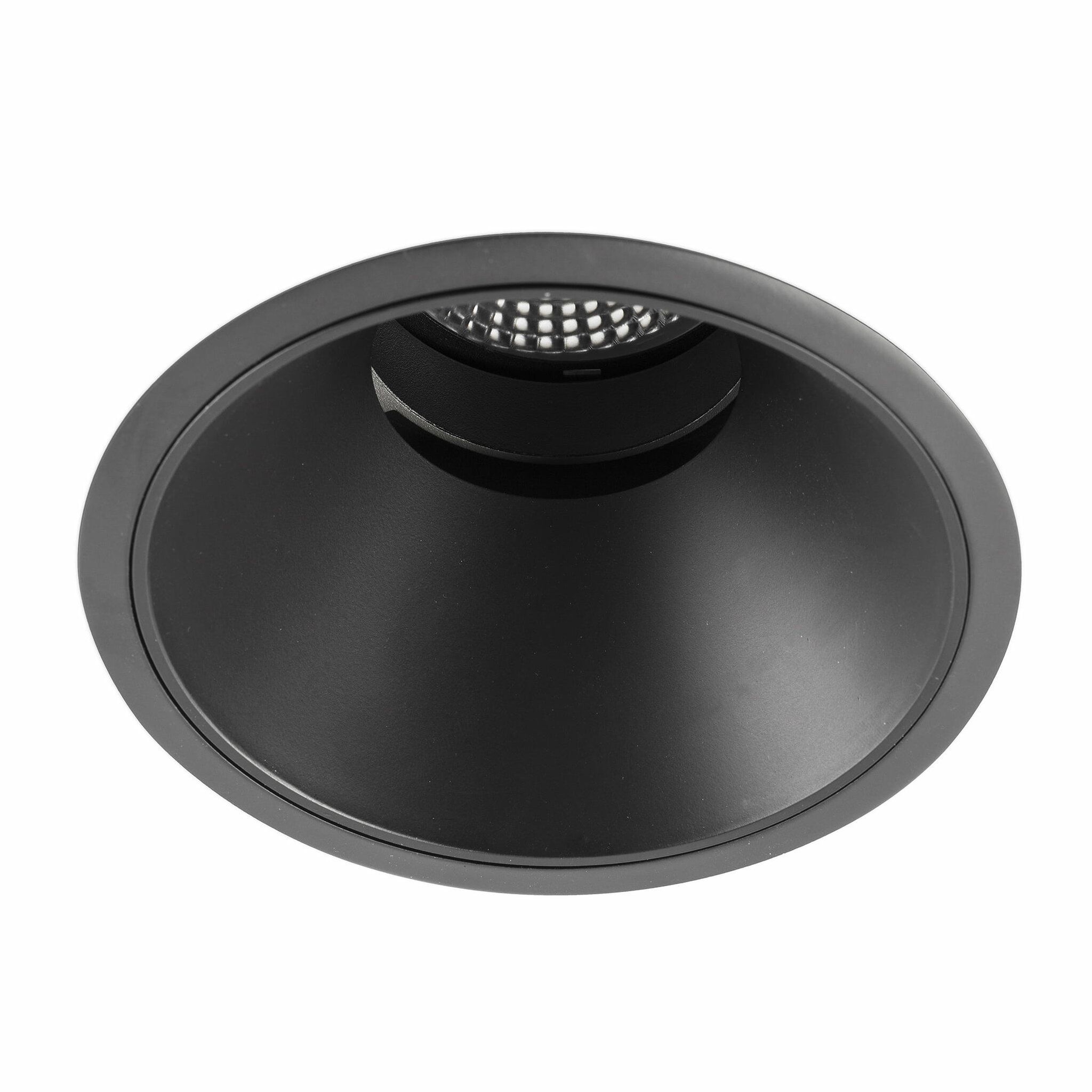 DEEP90 Empotrable redondo negro 60° 4000K CRI90 honeycomb