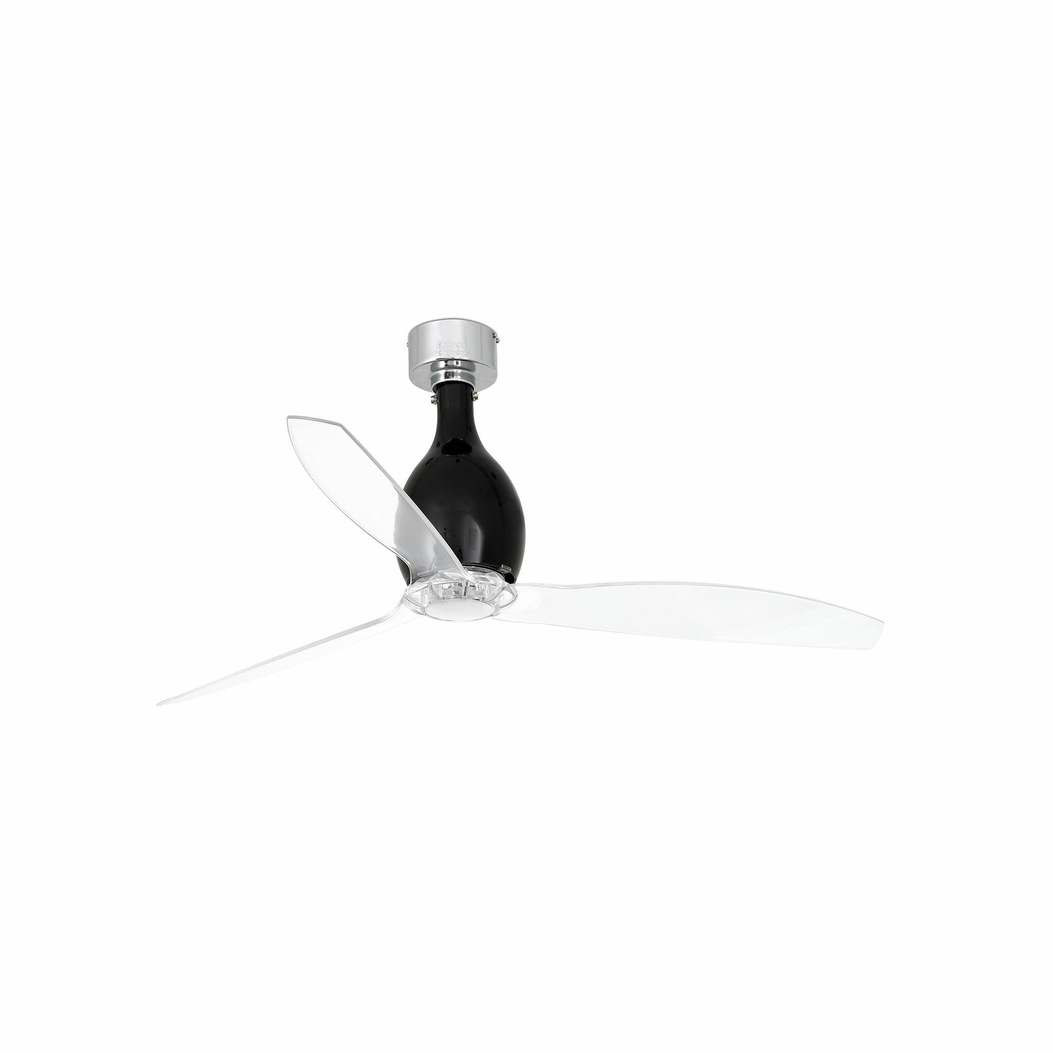 MINI ETERFAN M Ventilador negro mate/transparente DC