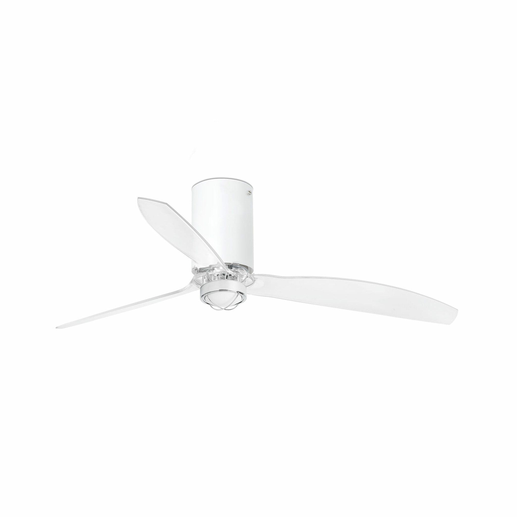 MINI TUBE FAN M LED Ventilador blanco mate/transparente DC