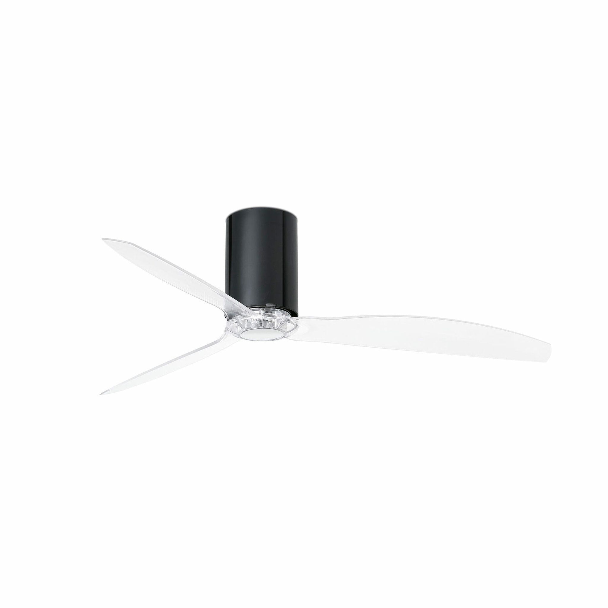 MINI TUBE FAN M Ventilador negro brillo/transparente DC