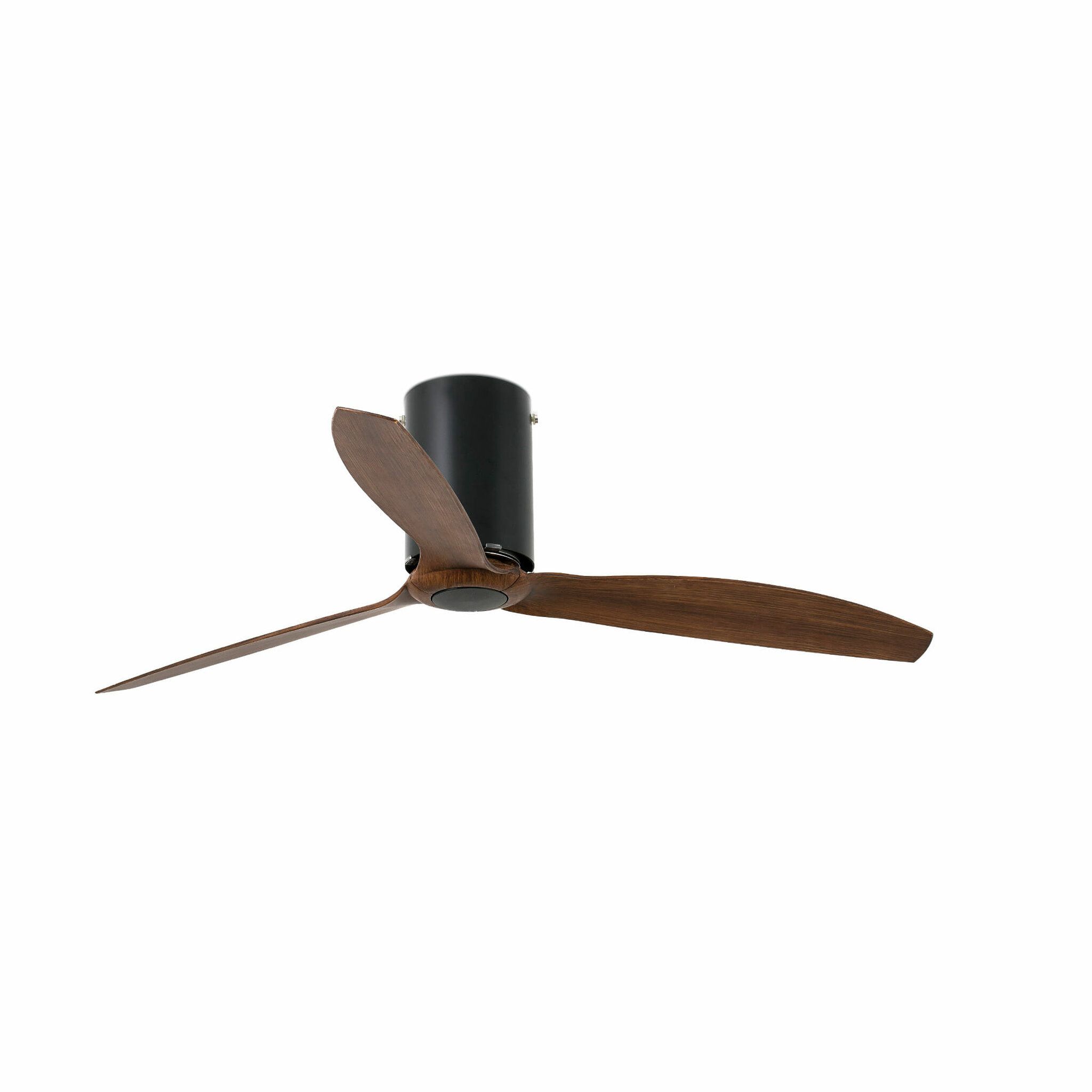 MINI TUBE FAN M Ventilador negro mate/madera DC