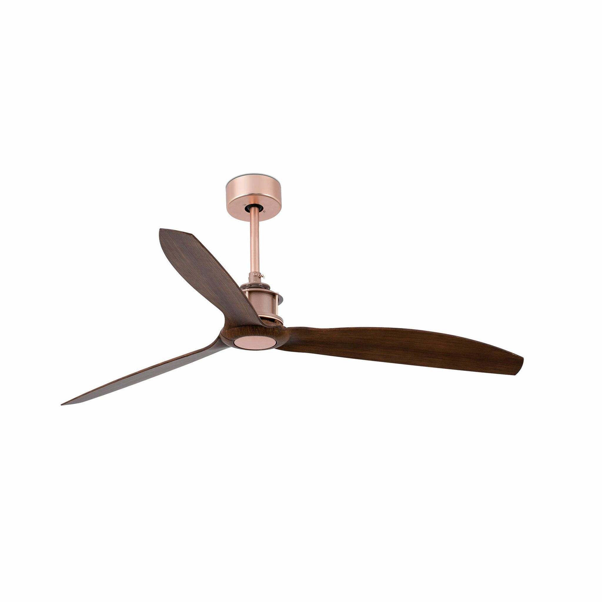JUST FAN M Ventilador cobre/madera DC