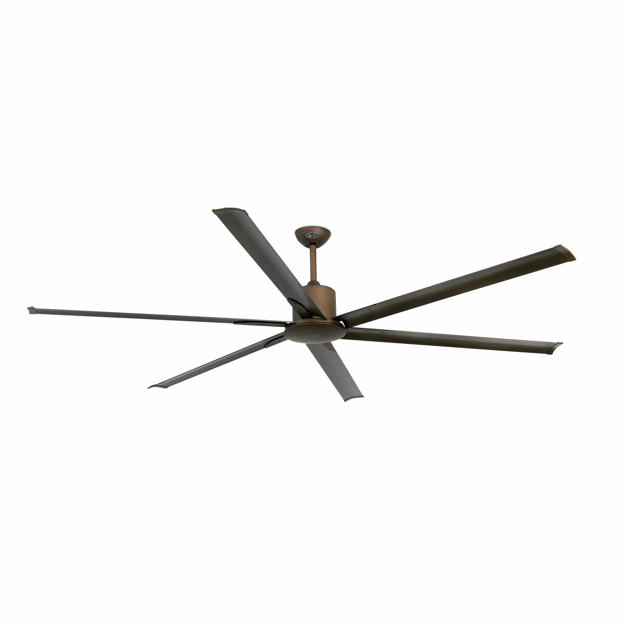 ANDROS XL Ventilador marrón DC
