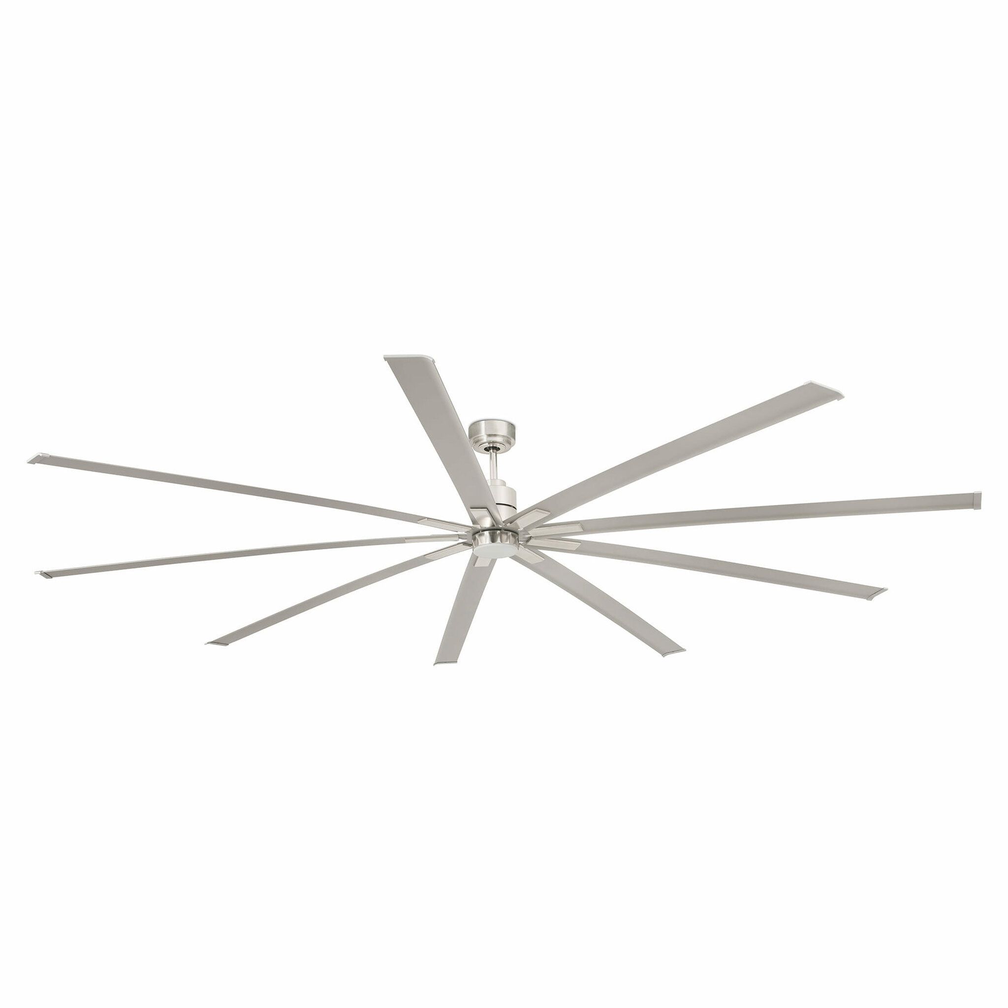 MANHATTAN XL LED Ventilador níquel mate DC