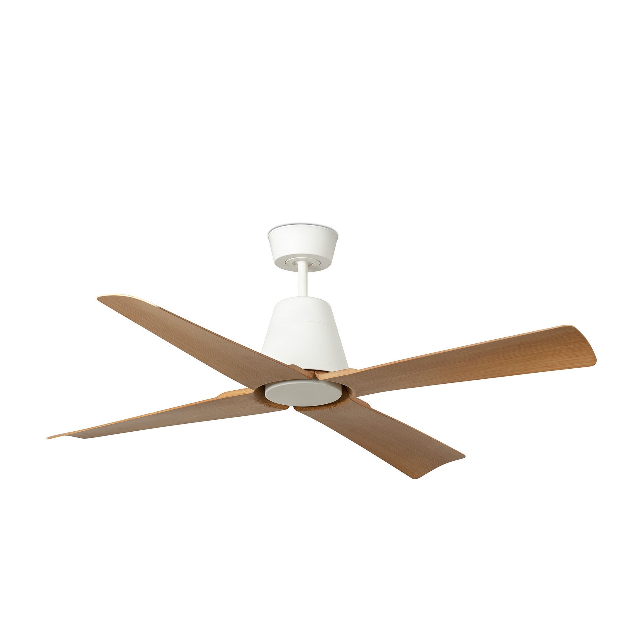 TYPHOON M Ventilador blanco/madera