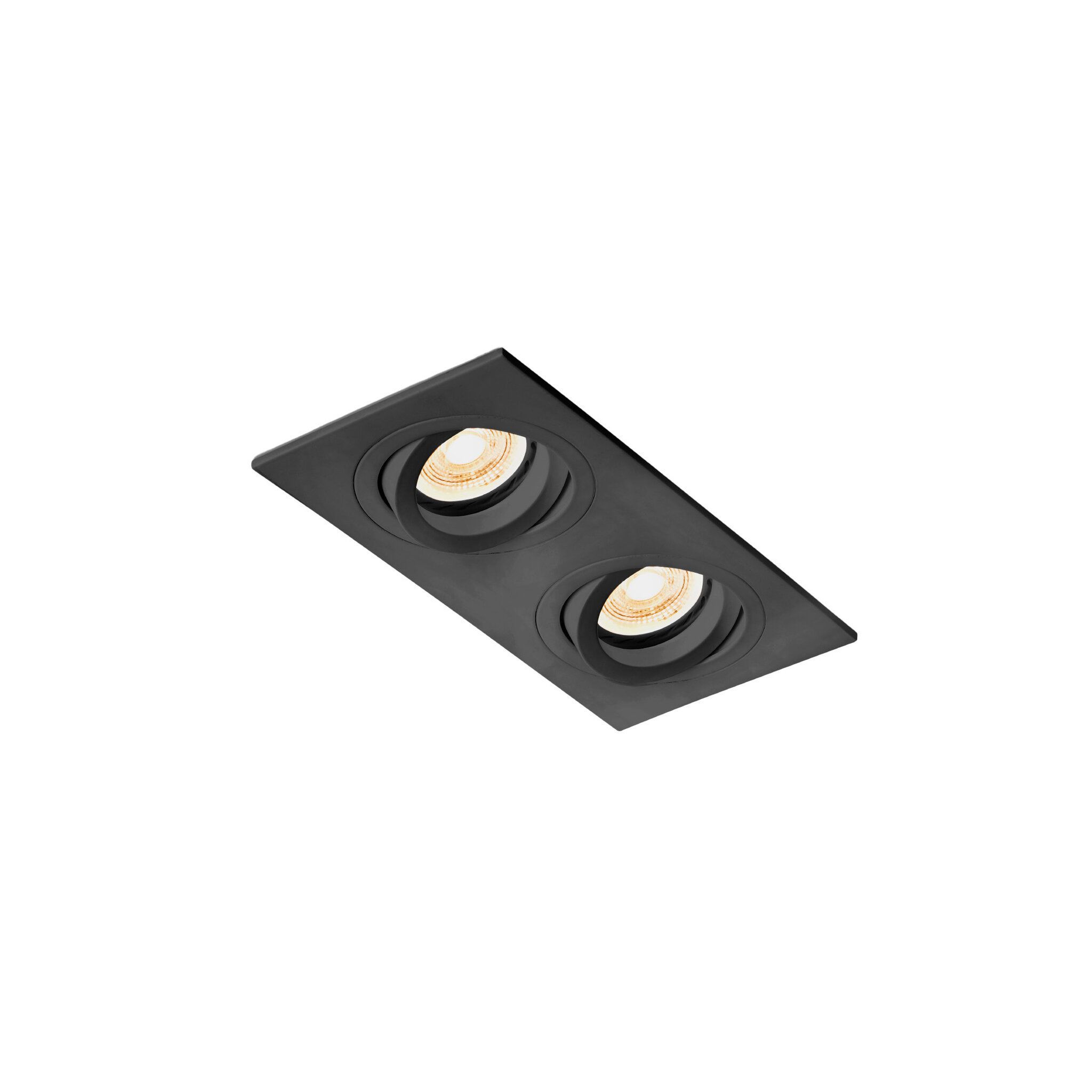 RADON RCT Lámpara empotrable orientable color negra