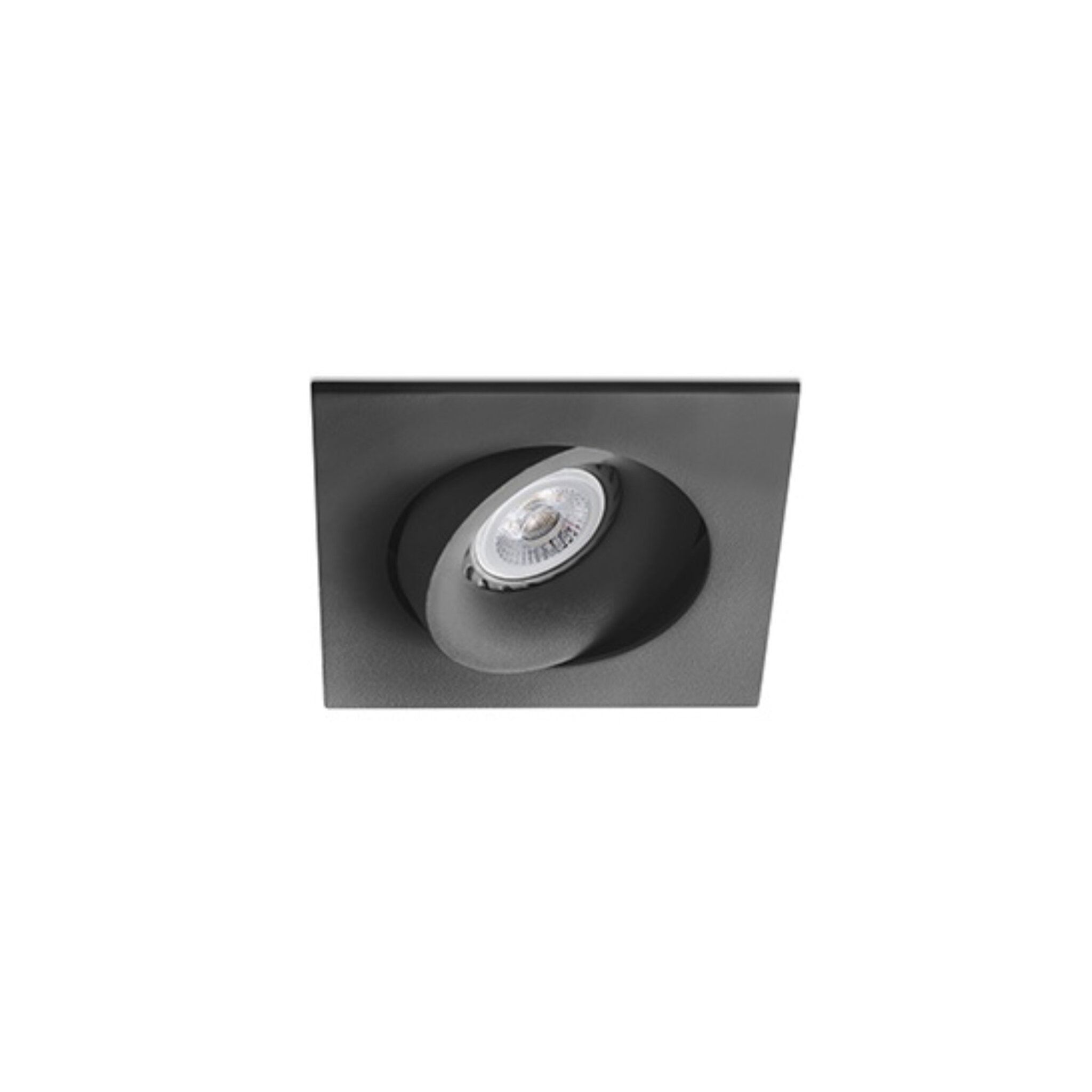 ARGON SQ Lámpara empotrable color negra