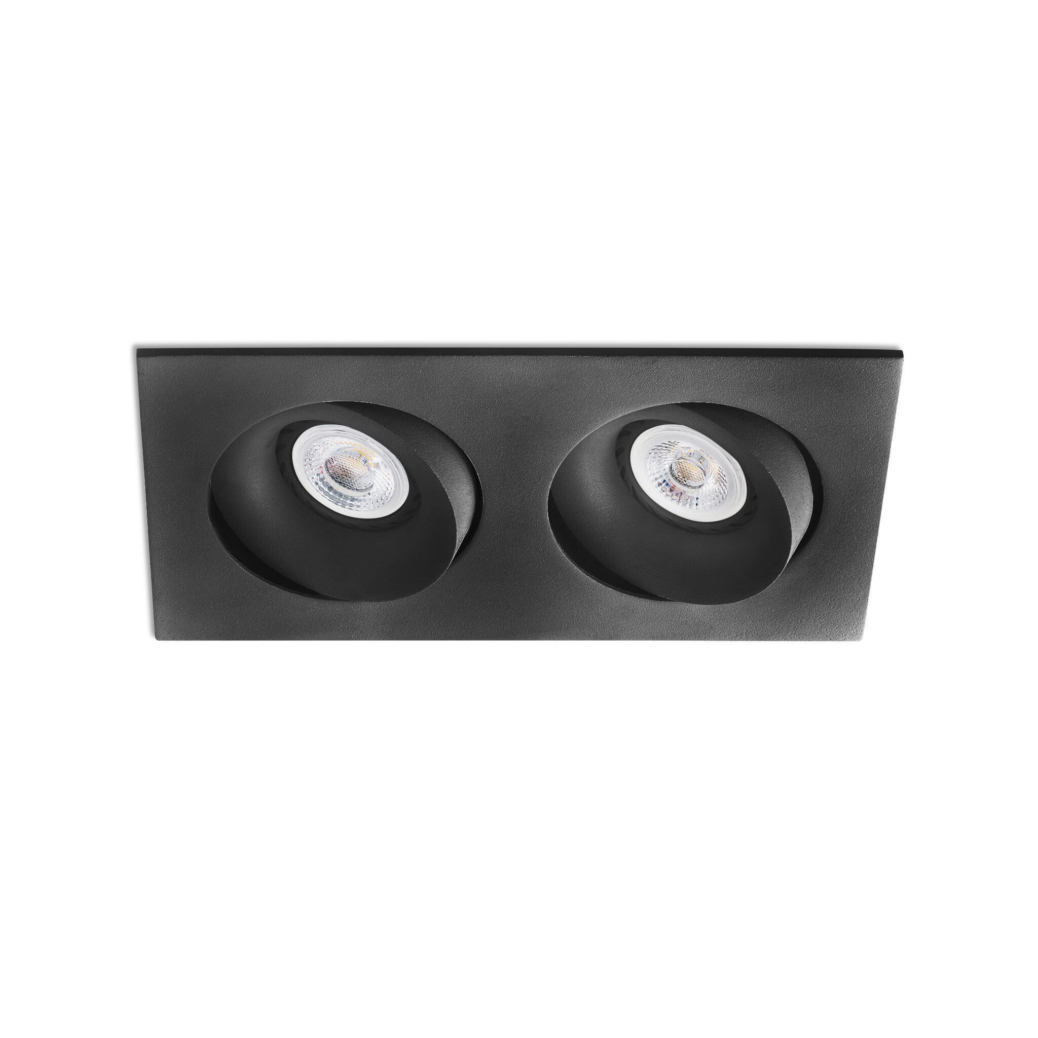 ARGON RCT Lámpara empotrable orientable color negra