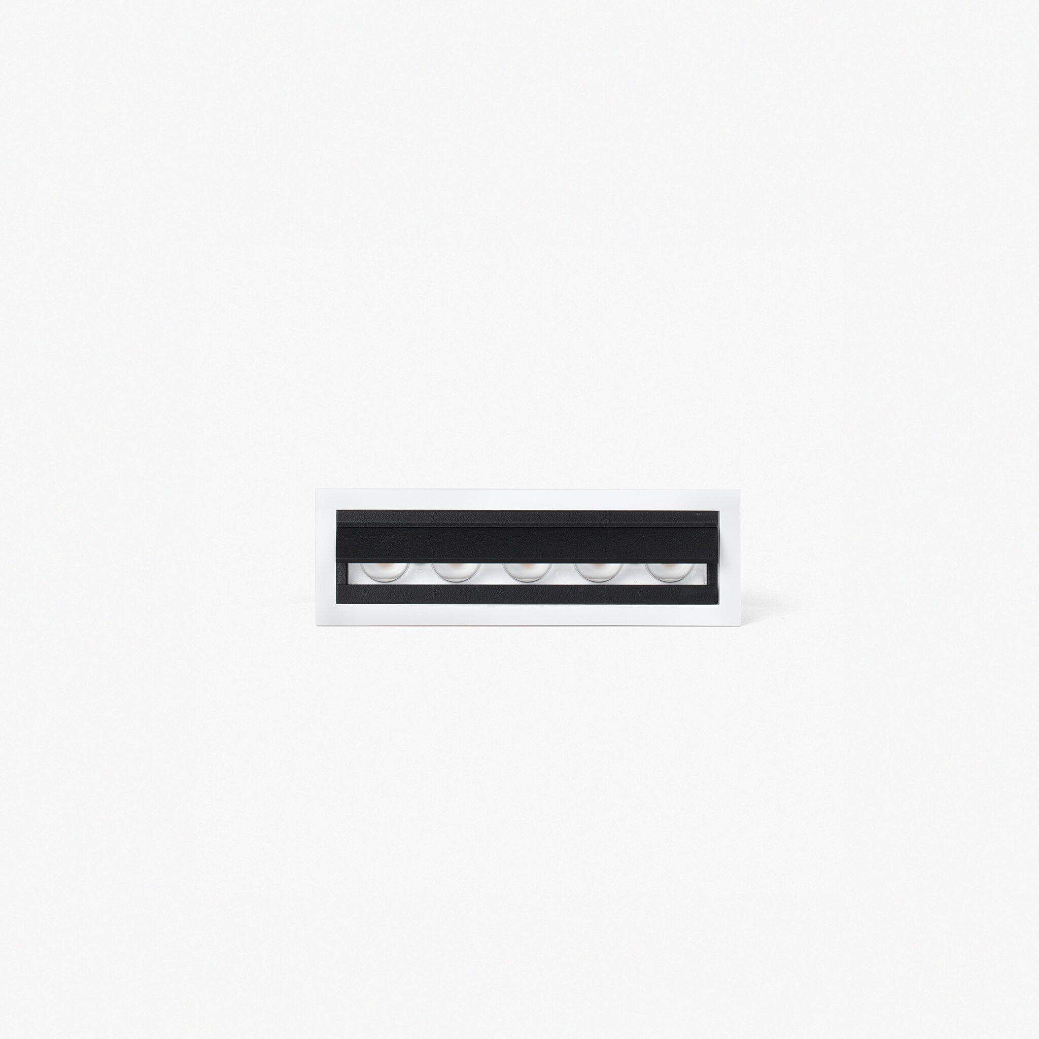 TROOP Bañador de pared empotrable blanco-negro 2700K CRI90