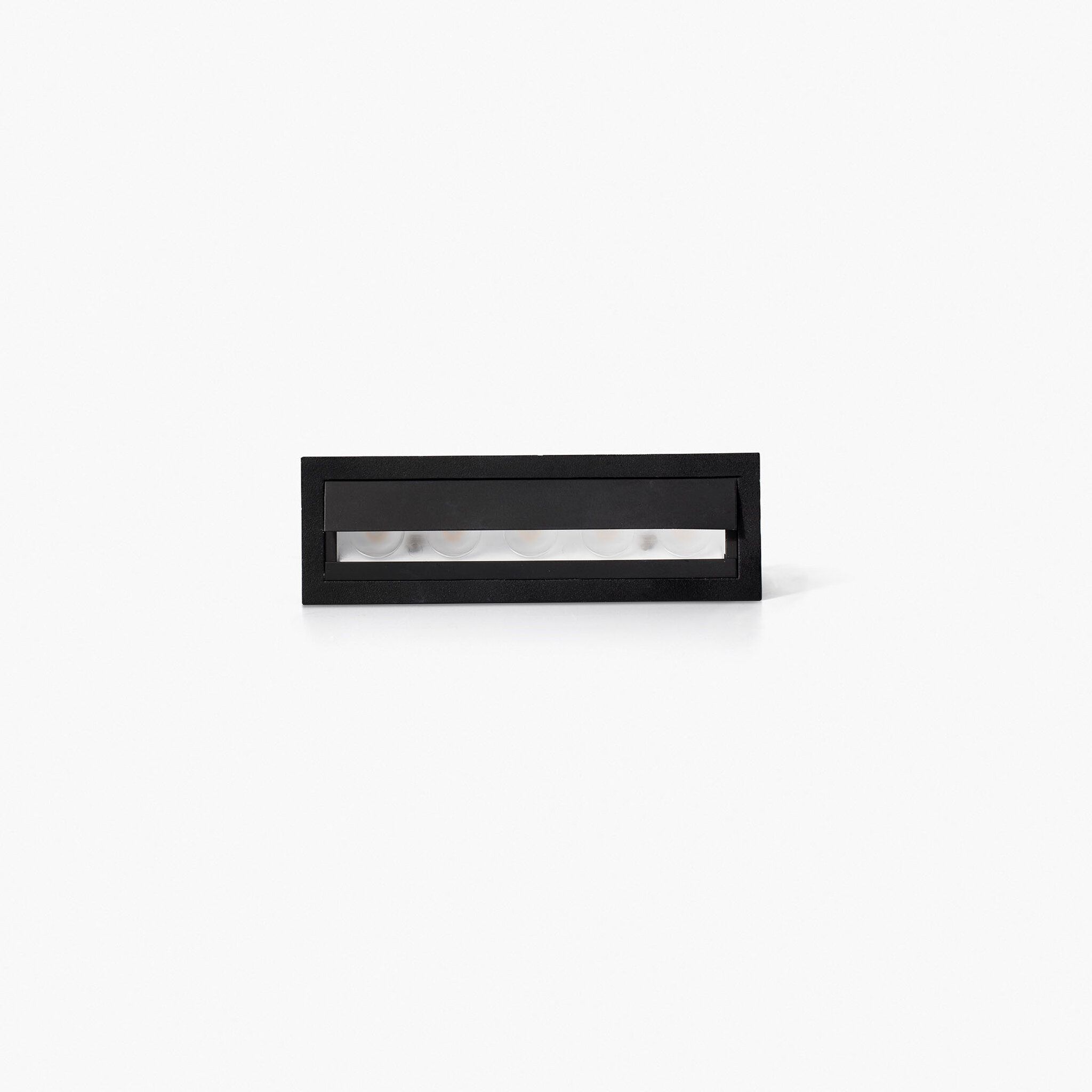 TROOP Bañador de pared empotrable negro-negro 2700K CRI90