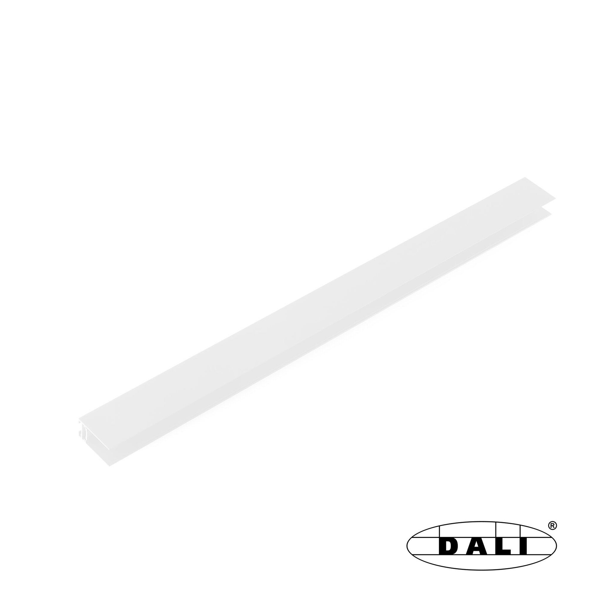 NESO Carril colgante/superficie 1 metro DALI color blanco