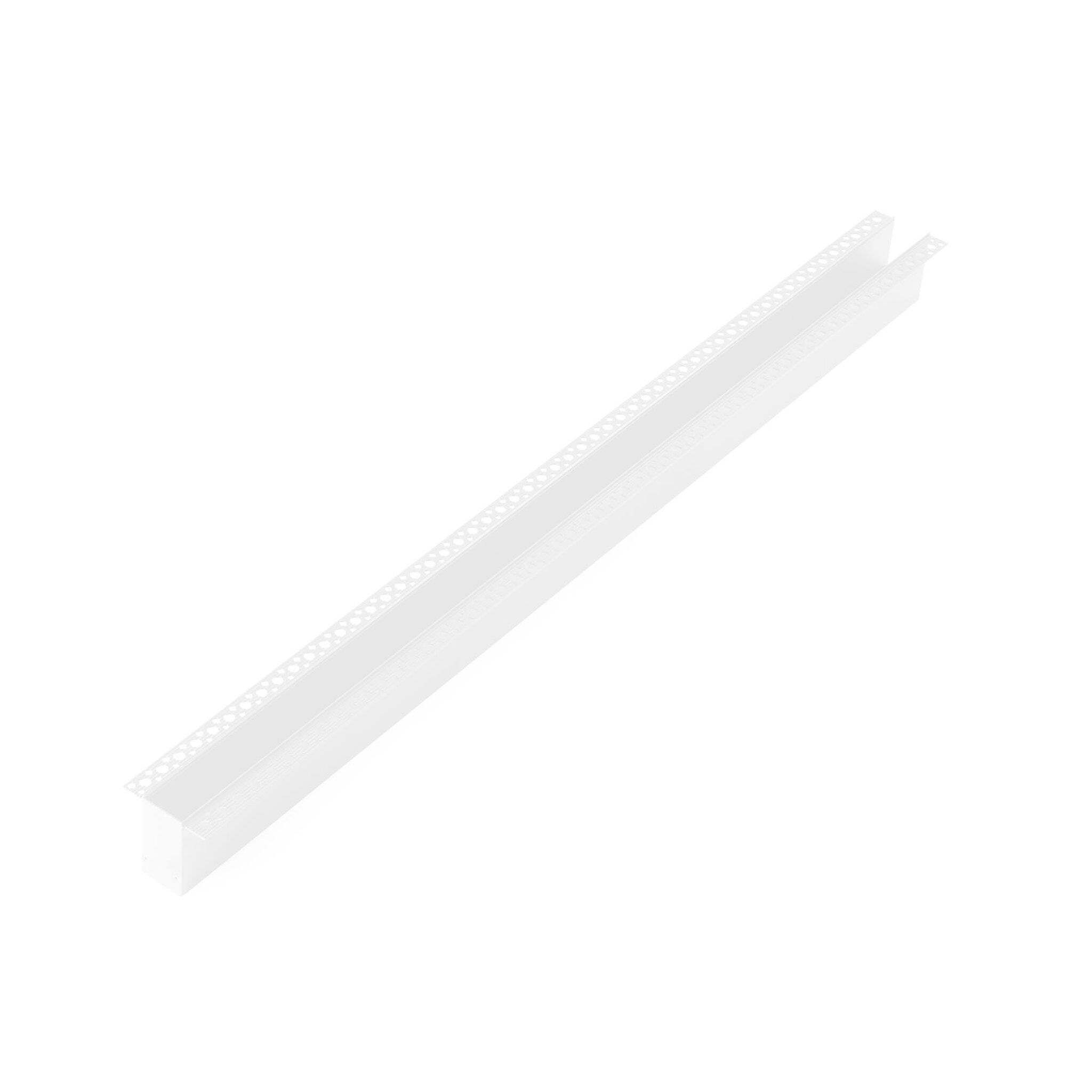 NESO Carril empotrable 1 metro color blanco