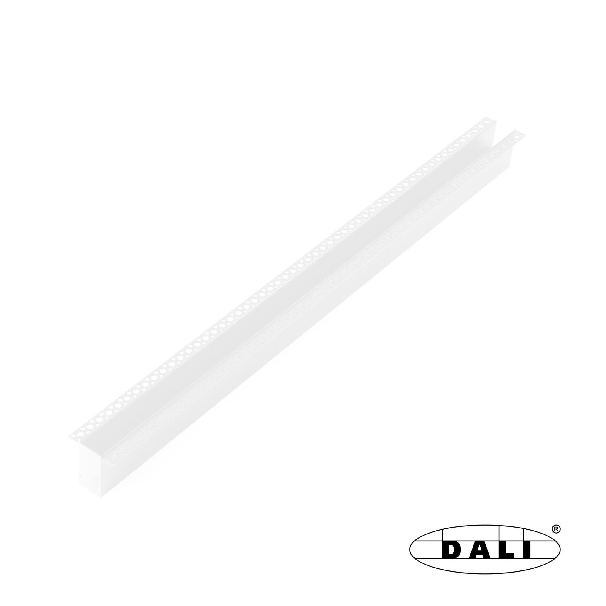 NESO Carril empotrable 2 metro DALI color blanco