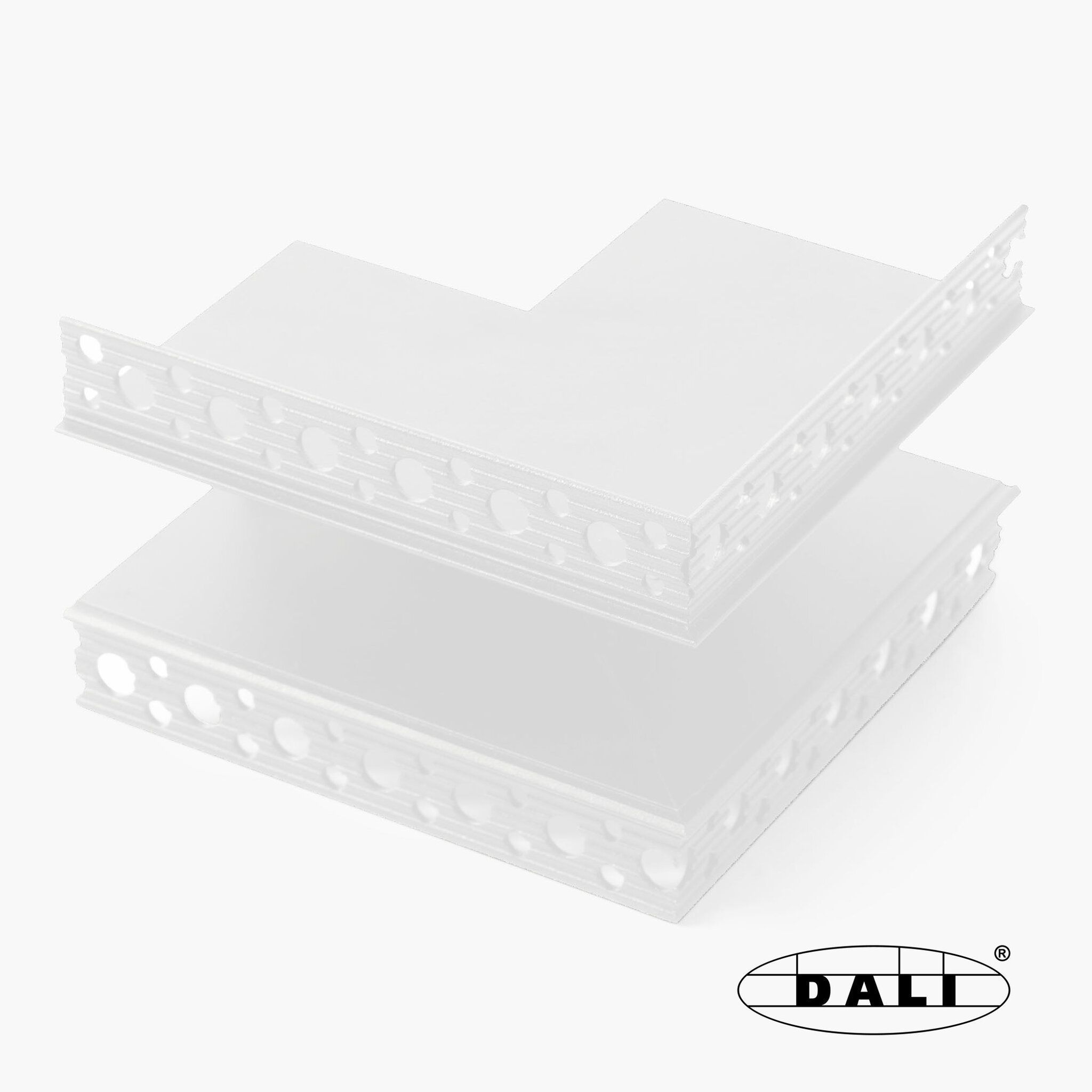 NESO Accesorio esquina exterior empotrar DALI color blanco