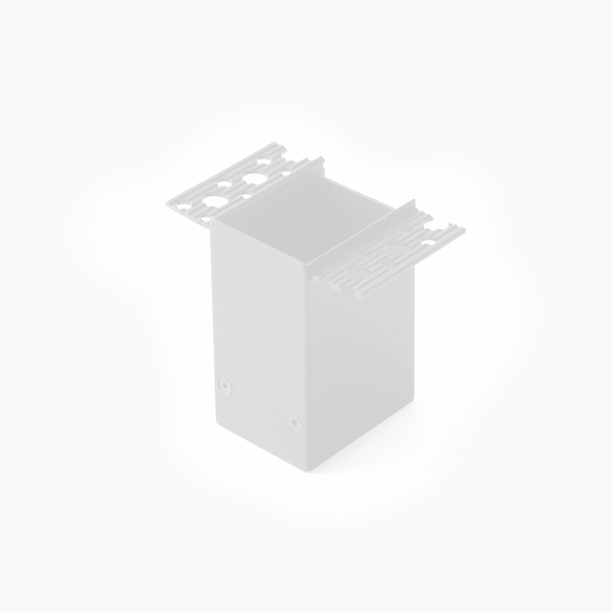 NESO Accesorio terminal eléctrico para empotrar color blanco