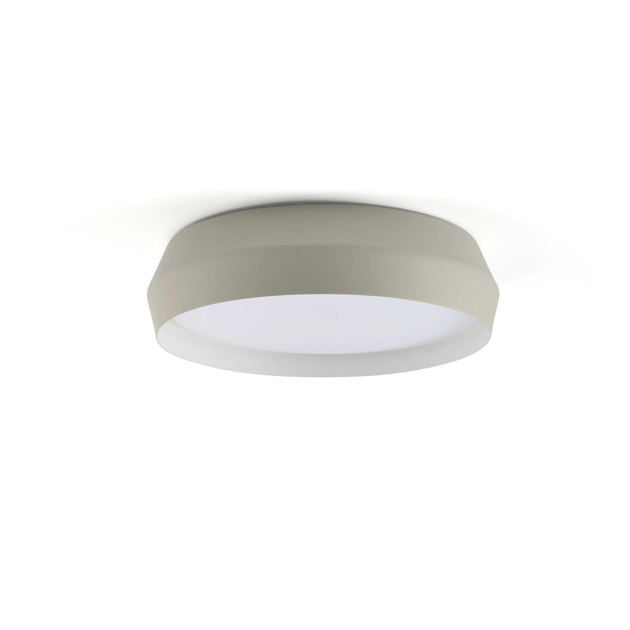 SHOKU 350 Lámpara aplique/plafón gris/blanca